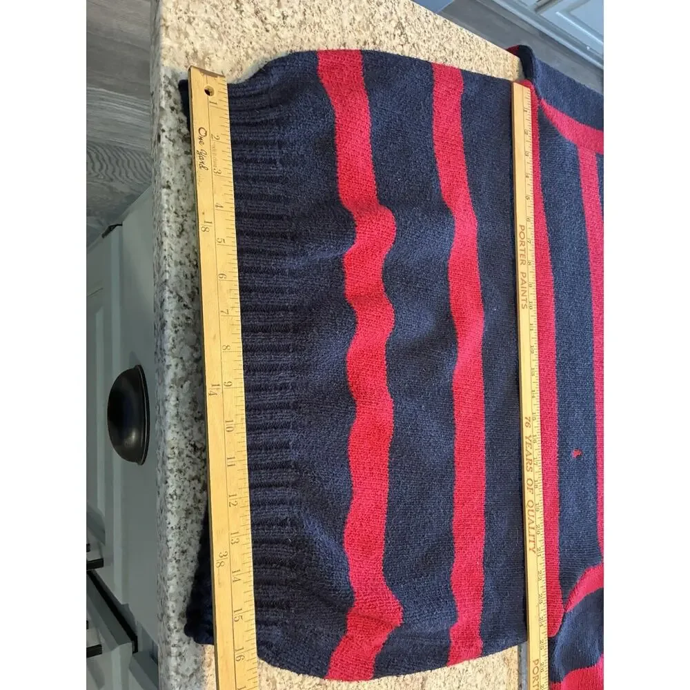 Vtg Ralph Lauren Polo Crew Neck Sweaters Red Stripped and Green Lot Of 2 Sz XXL - Picture 13 of 13